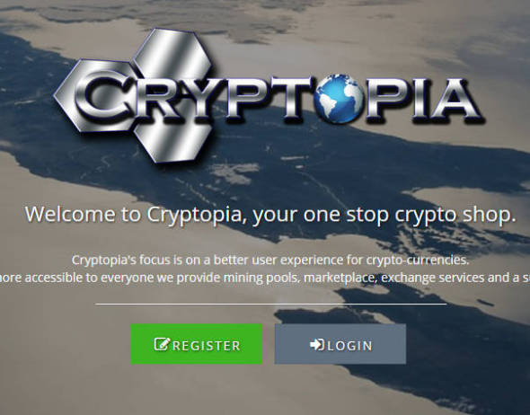 Piattaforma crypto trading Cryptopia