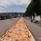 Longest pizza Naples