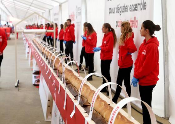 Il Pane e Nutella più lunghi al mondo!